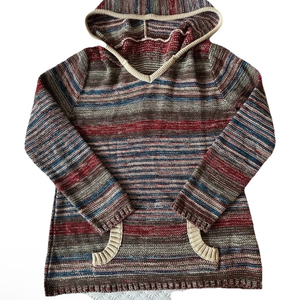Striped Hooded Sweater